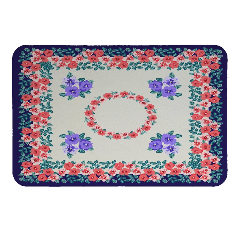 پادری طرح گل کد 5353 سایز 50 × 70 سانتی متر