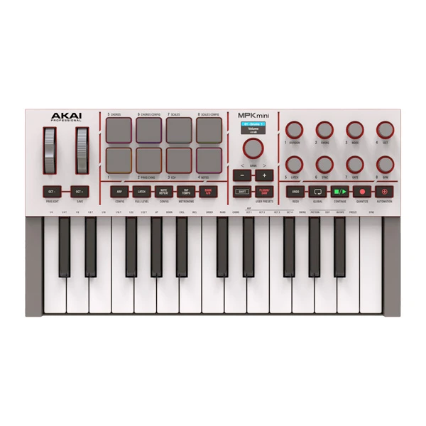 میدی کنترلر آکایی مدل MPK MINI IV WITH