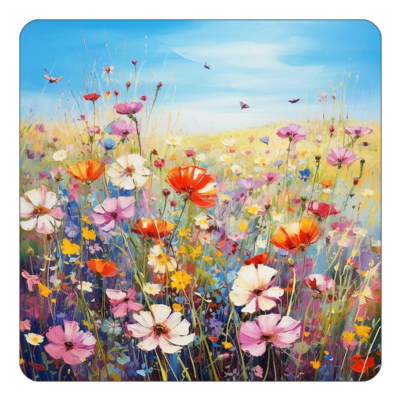 مگنت کاکتی طرح نقاشی رنگ روغن مدل mp70644