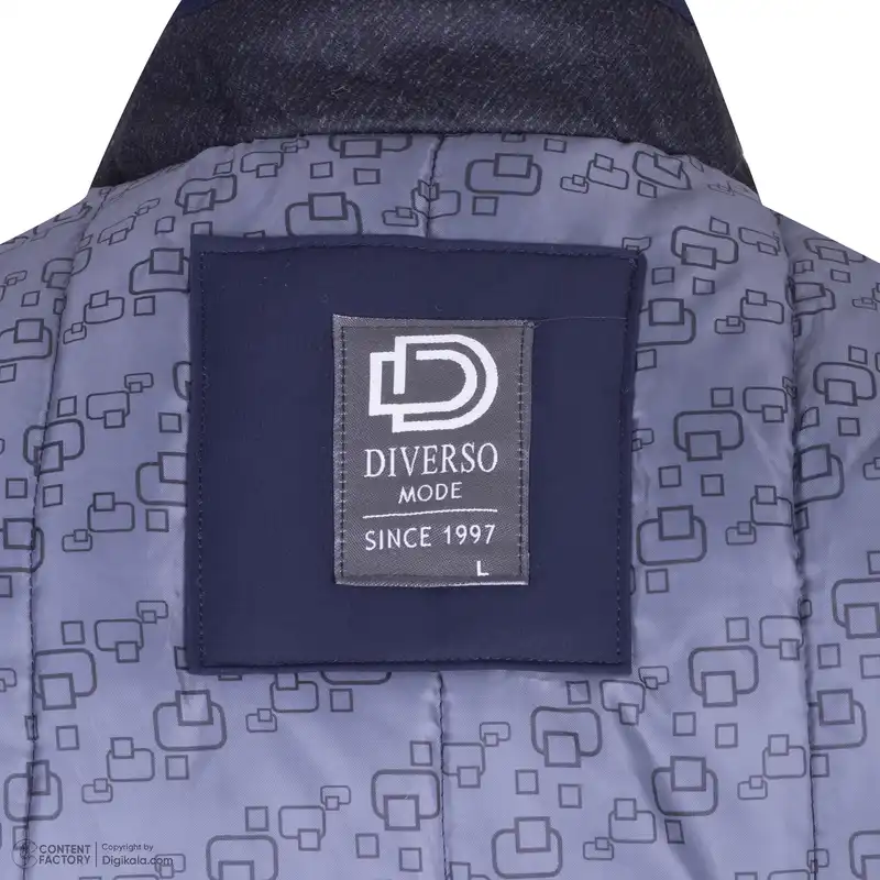 کاپشن مردانه دیورسو کد 110 رنگ سرمه ای