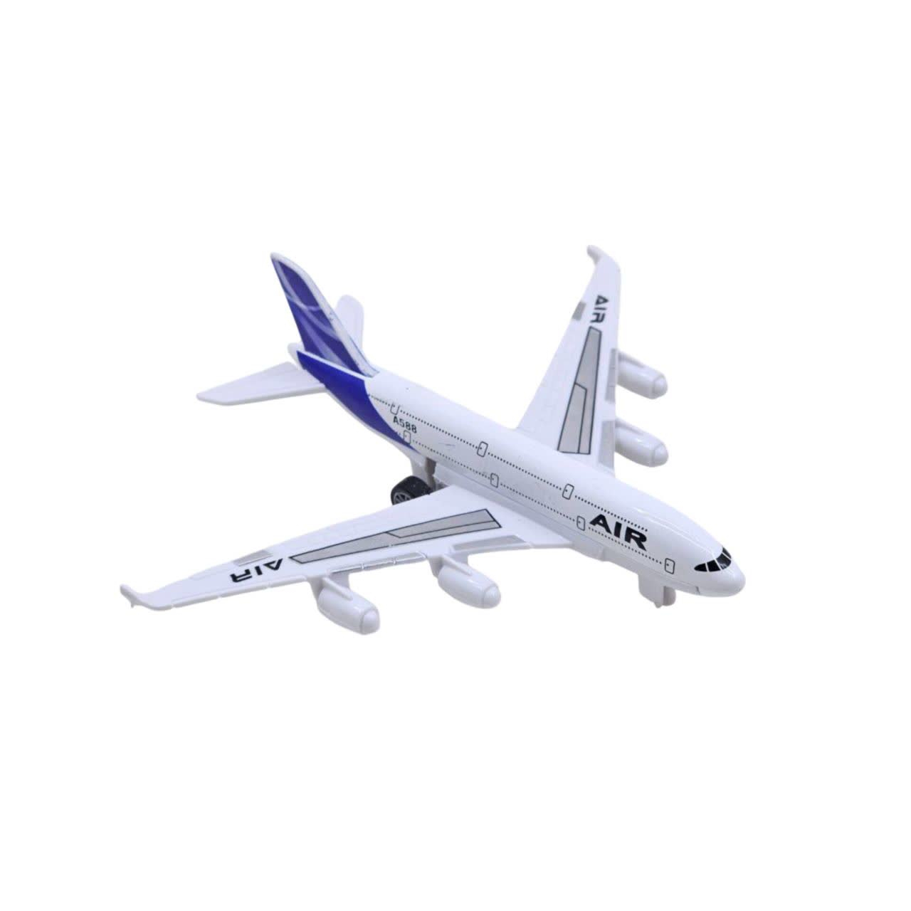 هواپیما بازی ناب سل مدل فلزی عقب کش AIR A588NAAB001