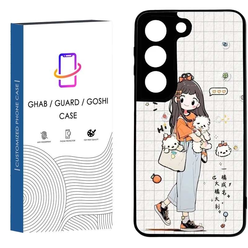 کاور قاب گارد گوشی طرح دخترانه کد 10- TPU مناسب برای گوشی موبایل سامسونگ Galaxy S21 FE