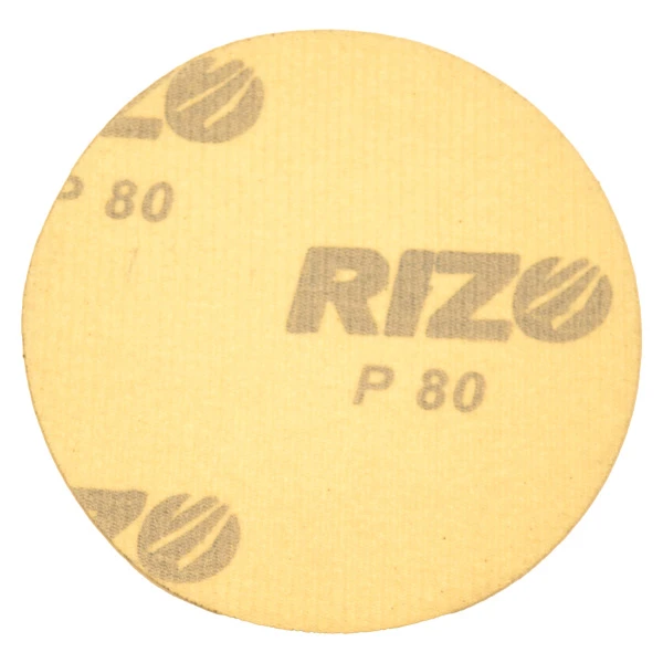 سنباده پشت کرکی ریزو مدل 115 میلیمتر سیلیکون P.80 بسته ده عددی