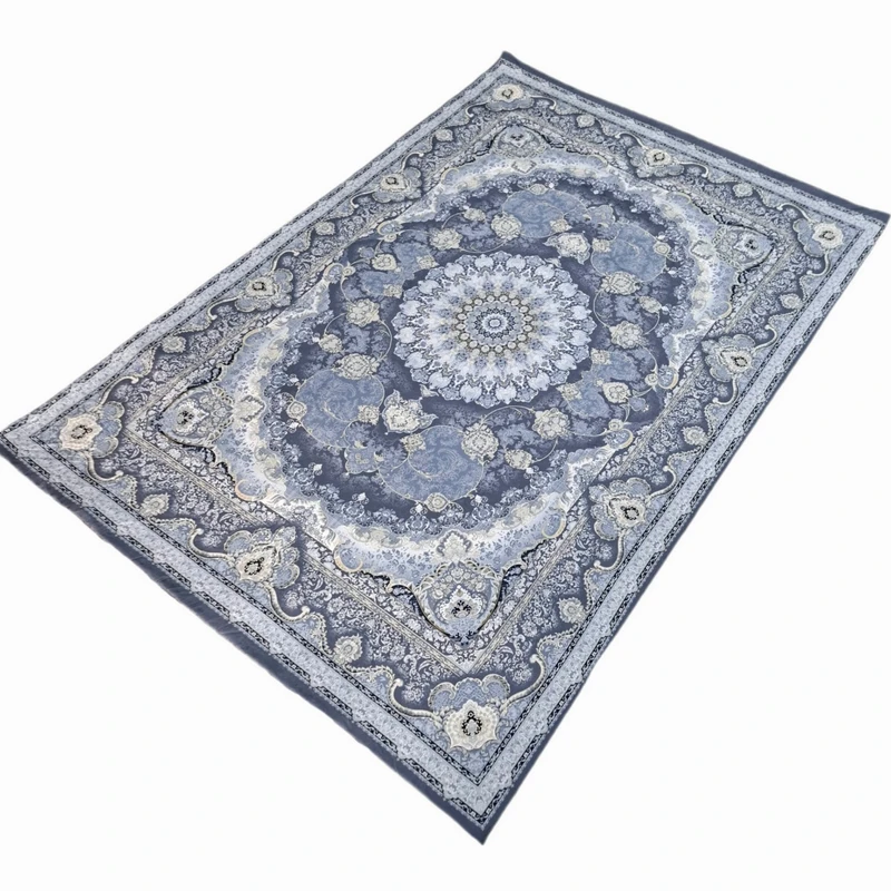 عکس شماره 2 : روفرشی مدل کشدار کد ۱۲۹۳ زمینه طوسی