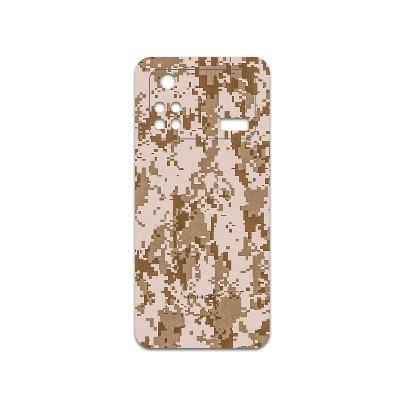 برچسب پوششی ماهوت مدل Army-Desert-Pixel مناسب برای گوشی موبایل شیائومی Poco M4 Pro 4G