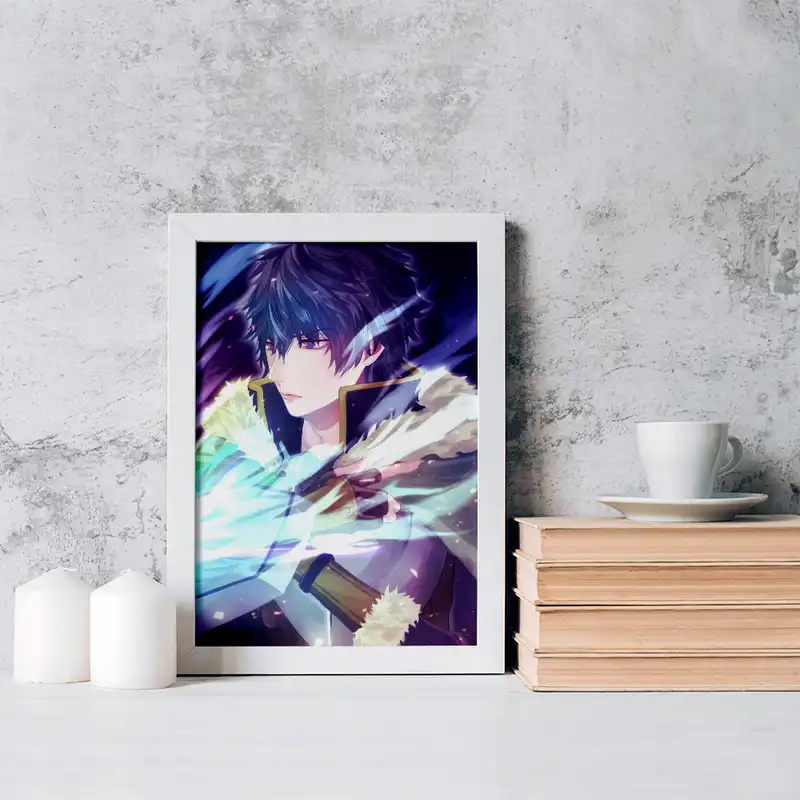 تابلو خندالو مدل نائوفومی انیمه ظهور قهرمان سپر کد 15969