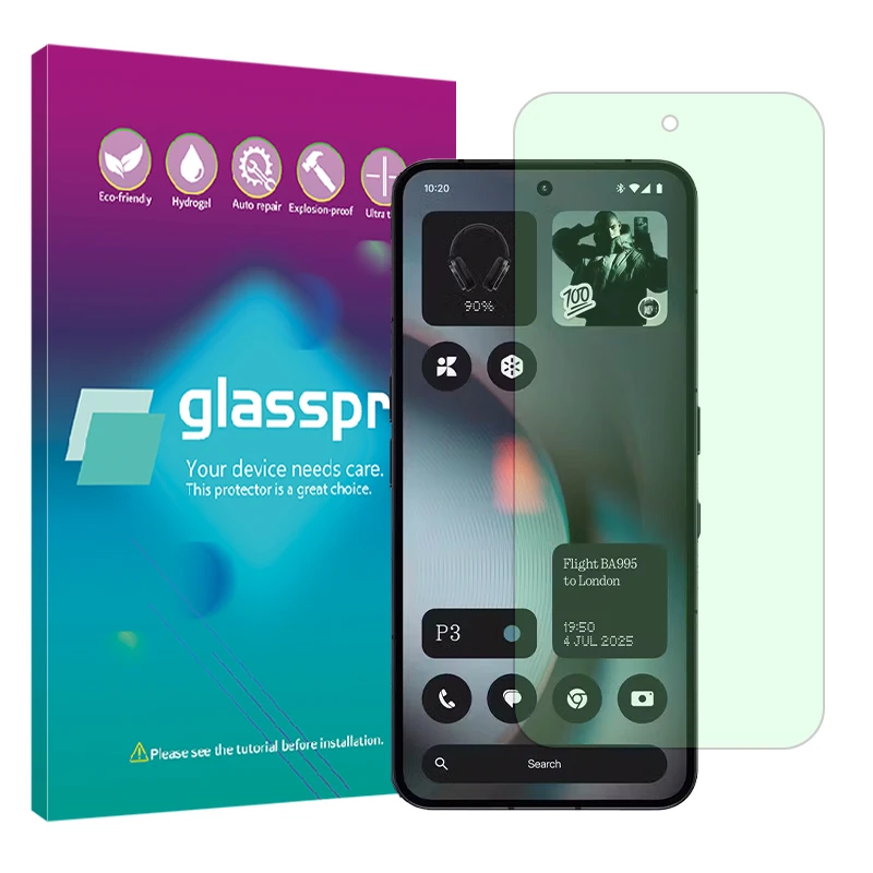محافظ صفحه نمایش آنتی گرین گلس پرو مدل Eye Care مناسب برای گوشی موبایل ناتینگ Phone 3