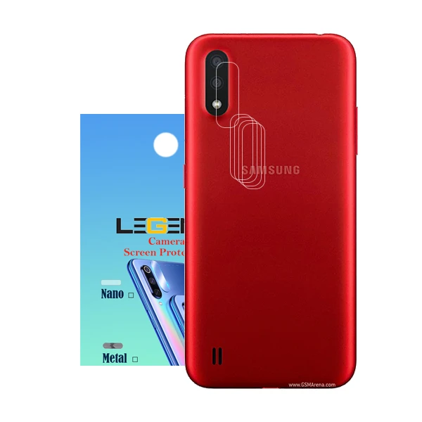 محافظ لنز دوربین نانو مدل nano-05 مناسب برای گوشی موبایل سامسونگ galaxy a01 بسته 5 عددی
