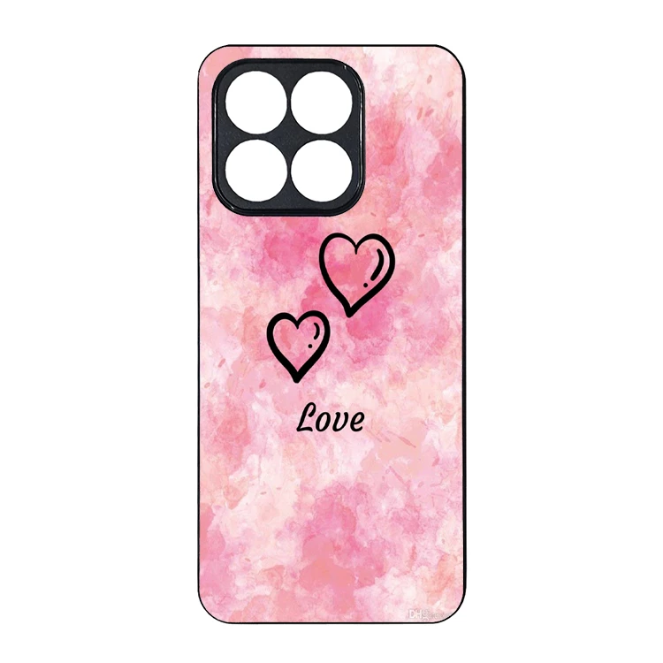 کاور طرح عشق مناسب برای گوشی موبایل آنر x8a