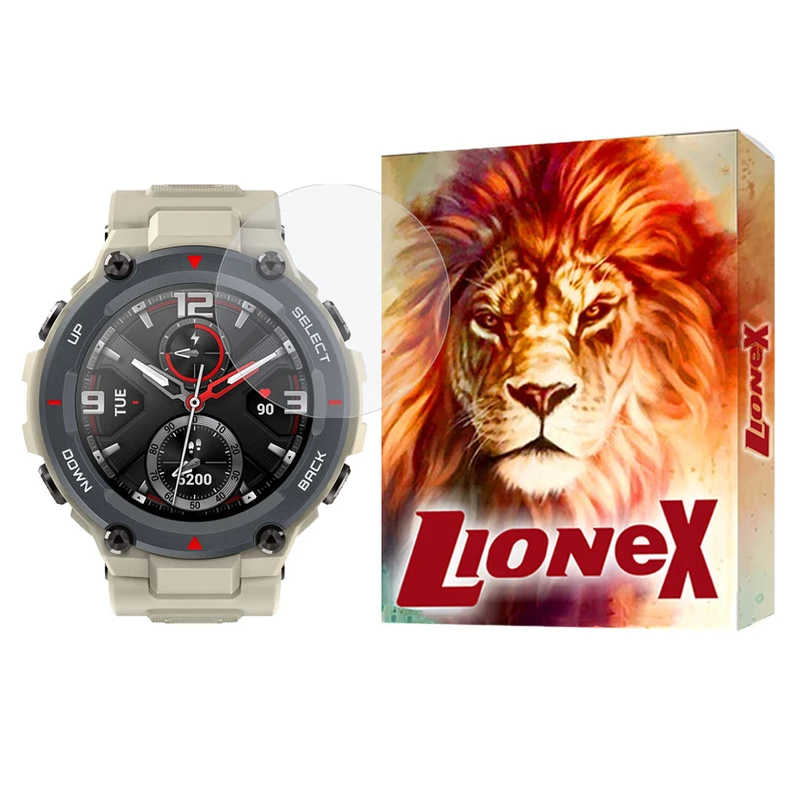 محافظ صفحه نمایش لایونکس مدل SMPWATCHL مناسب برای ساعت هوشمند امیزفیت T-REX