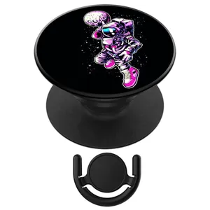 پایه نگهدارنده گوشی موبایل پاپ  سوکت آکام مدل APSC002056 به همراه پاپ کلیپ