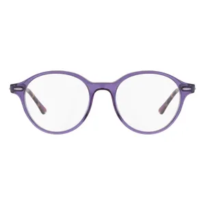 فریم عینک طبی پنتوس (Pantos) ری بن مدل 0RX7118-8020 مناسب برای صورت لوزی، قلب و مربع