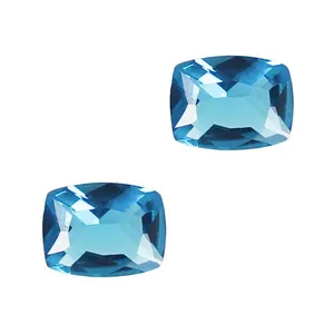 سنگ توپاز آبی کد D67501 بسته 2 عددی
