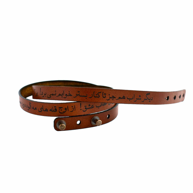 دستبند بلوط لدر مدل عقاب عشق
