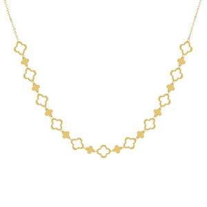 گردنبند طلا 18 عیار زنانه میو گلد مدل NC500