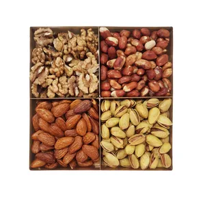 اجیل مخلوط بادام زمینی بادام درختی و مغز گردو - 350 گرم