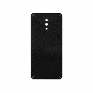 MAHOOT Black-Leather Cover Sticker for Oppo Reno