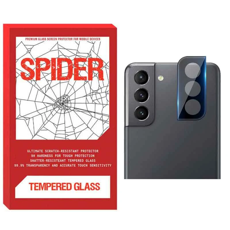 محافظ لنز دوربین اسپایدر مدل LNZ3D-S مناسب برای گوشی موبایل سامسونگ Galaxy S21 