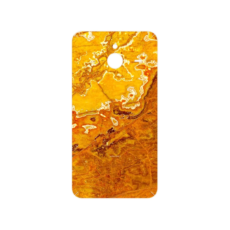 برچسب پوششی ماهوت مدل Gold Marble مناسب برای گوشی موبایل مایکروسافت Lumia 640 XL