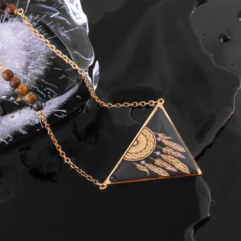 گردنبند زنانه زرسام مدل دریم کچر کد 10007069