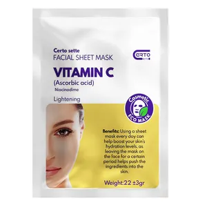 ماسک صورت سرتو سته مدل ویتامین سی وزن 22 گرم