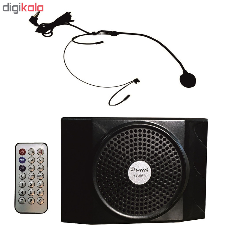 آمپلی فایر پنتک مدل HY-563 به همراه میکروفن هدستی