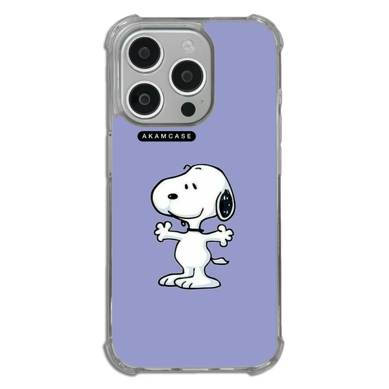 کاور آکام مدل AMCWTA15PRO-SNOOPY8 مناسب برای گوشی موبایل اپل iPhone 15 Pro