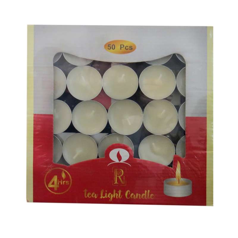 شمع وارمر مدل tea liigh candlle بسته 50 عددی