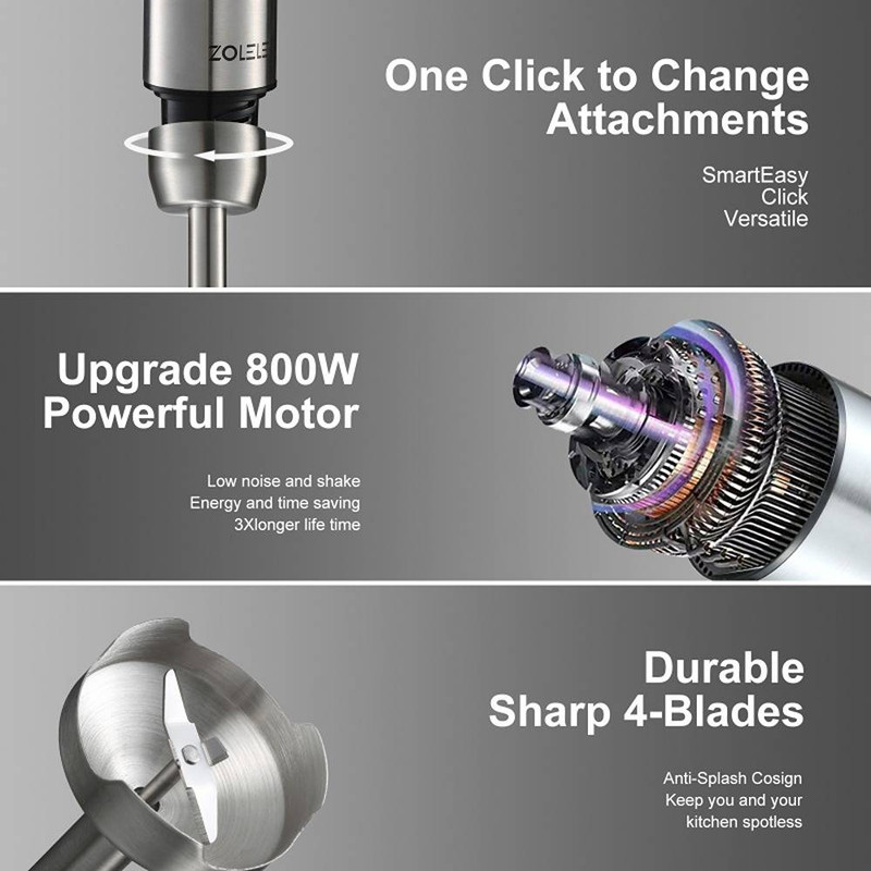 گوشت کوب برقی چندکاره زوله‌له مدل 1200