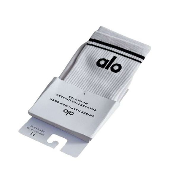 جوراب ورزشی ساق بلند زنانه آلو مدل پنبه ای