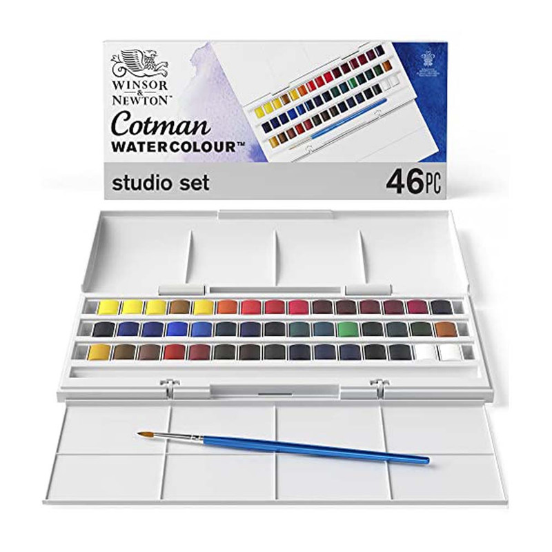 قرص آبرنگ 45 رنگ وینزور اند نیوتن کد 71454