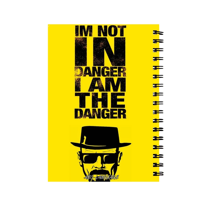 دفتر زبان 50 برگ طرح بریکینگ بد کد 8267