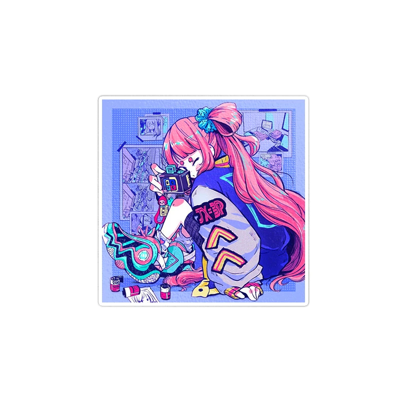 استیکر لپ تاپ ماسا دیزاین طرح ANIME مدل STKA00105
