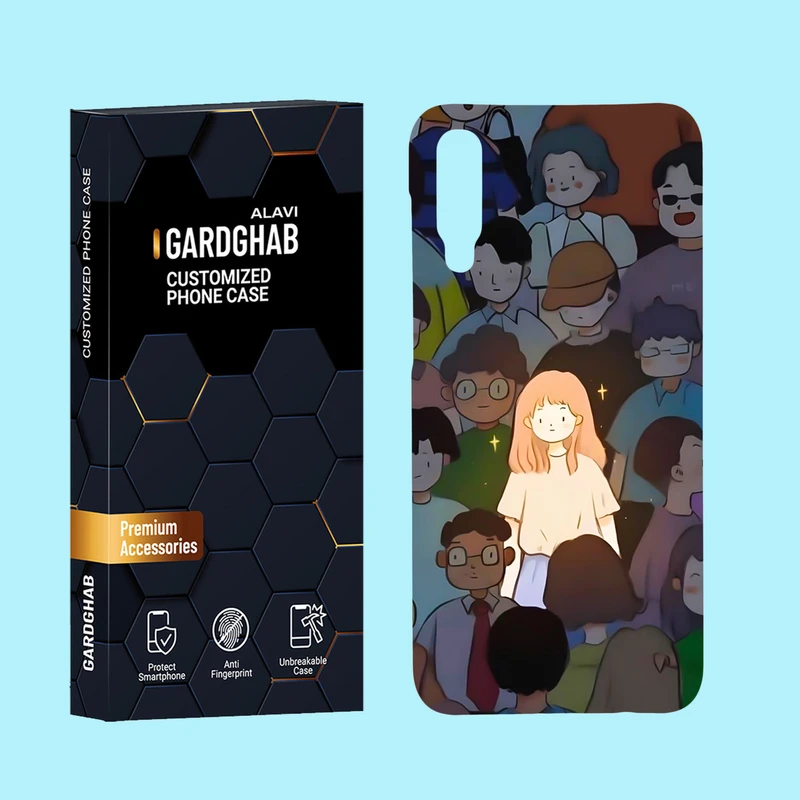 کاور گارد قاب علوی مدل فانتزی مناسب برای گوشی موبایل سامسونگ Galaxy A50 / A50s / A30s