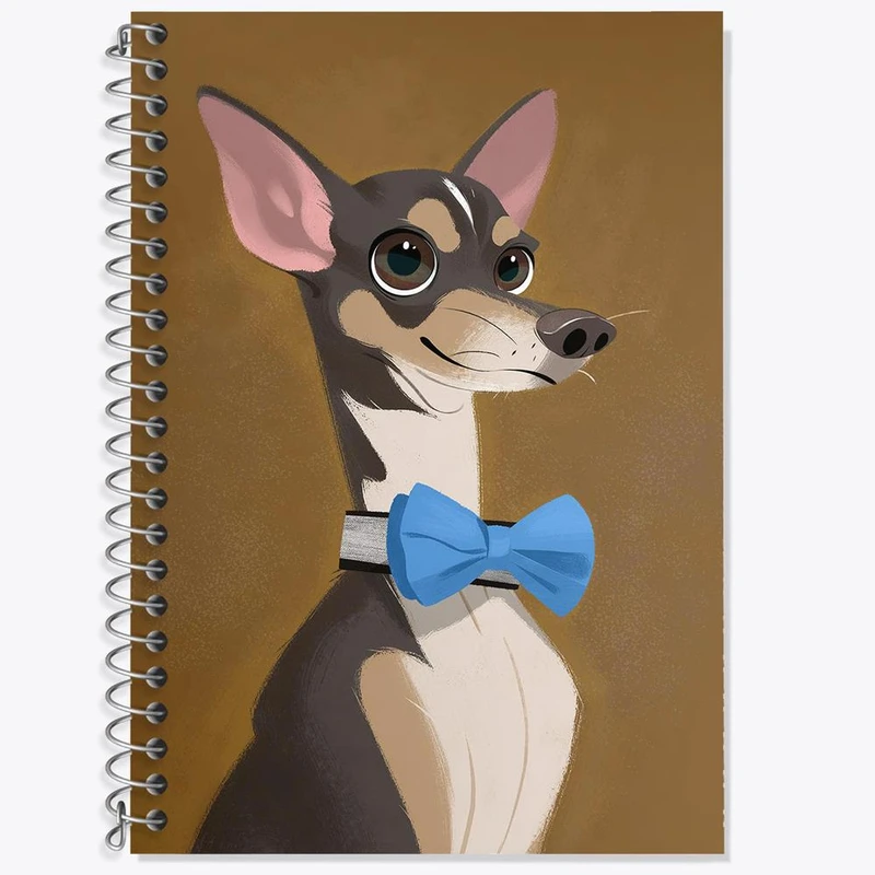 دفتر لغت 50 برگ خندالو مدل سگ کد 28261