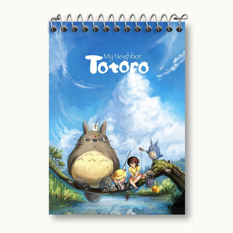 دفتر یادداشت 50 برگ خندالو طرح انیمه توتورو (Totoro)  کد N4282