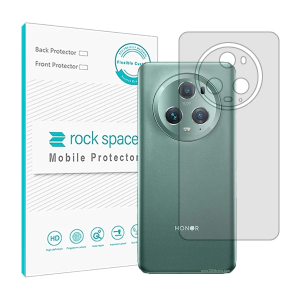 محافظ پشت گوشی شفاف راک اسپیس مدل HyGEL مناسب برای گوشی موبایل آنر Magic5 Pro