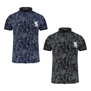 پولوشرت آستین کوتاه مردانه مدل M2435 مجموعه 2 عددی