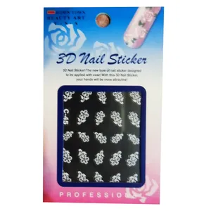 استیکر طراحی ناخن مدل c45