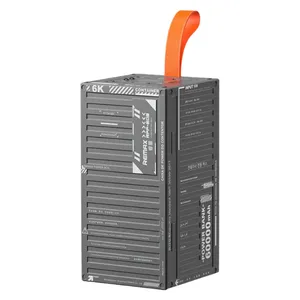 پاوربانک ریمکس مدل RPP-609 ظرفیت 60000 میلی آمپر ساعت