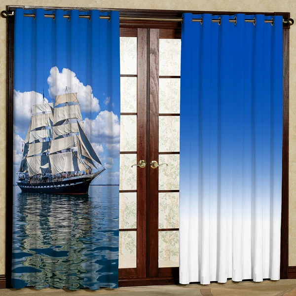 پرده مدل مخمل پانچی کد 5852 سایز 280x140 سانتی متر