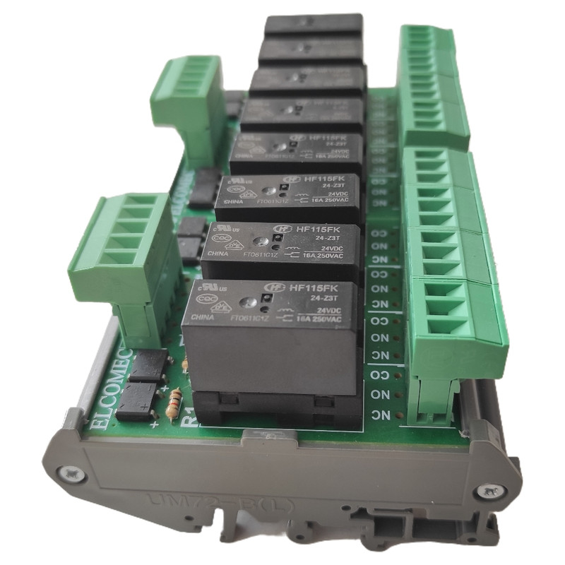 کارت رله 8 کانال اِلکامِک مدل E-RB-HFN8