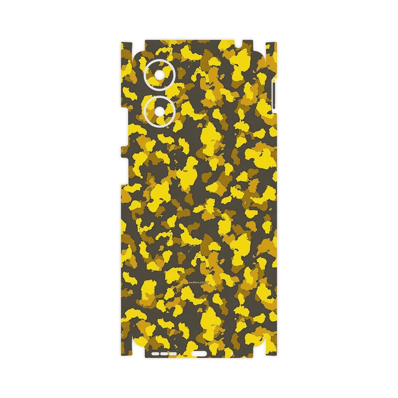 برچسب پوششی ماهوت مدل Yellow Infantry Army-FullSkin مناسب برای گوشی موبایل موتورولا Moto G04