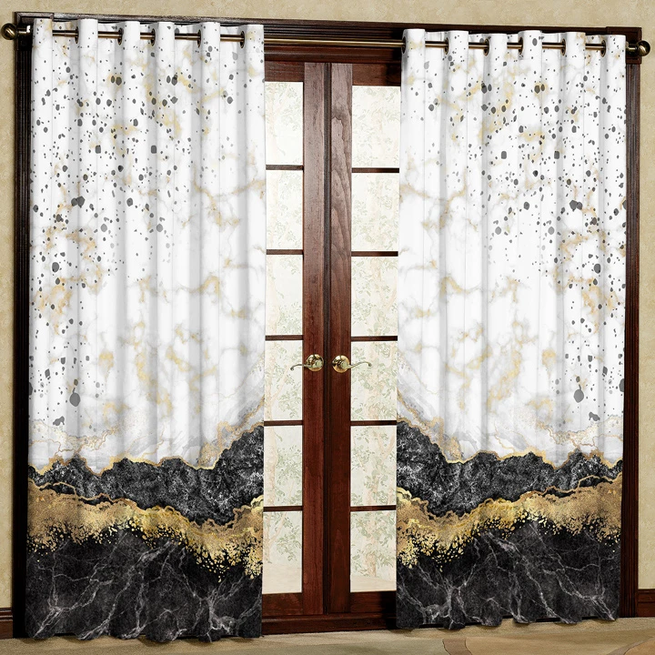 پرده پانچی مدل کد 5143 سایز 280x140 سانتی متر