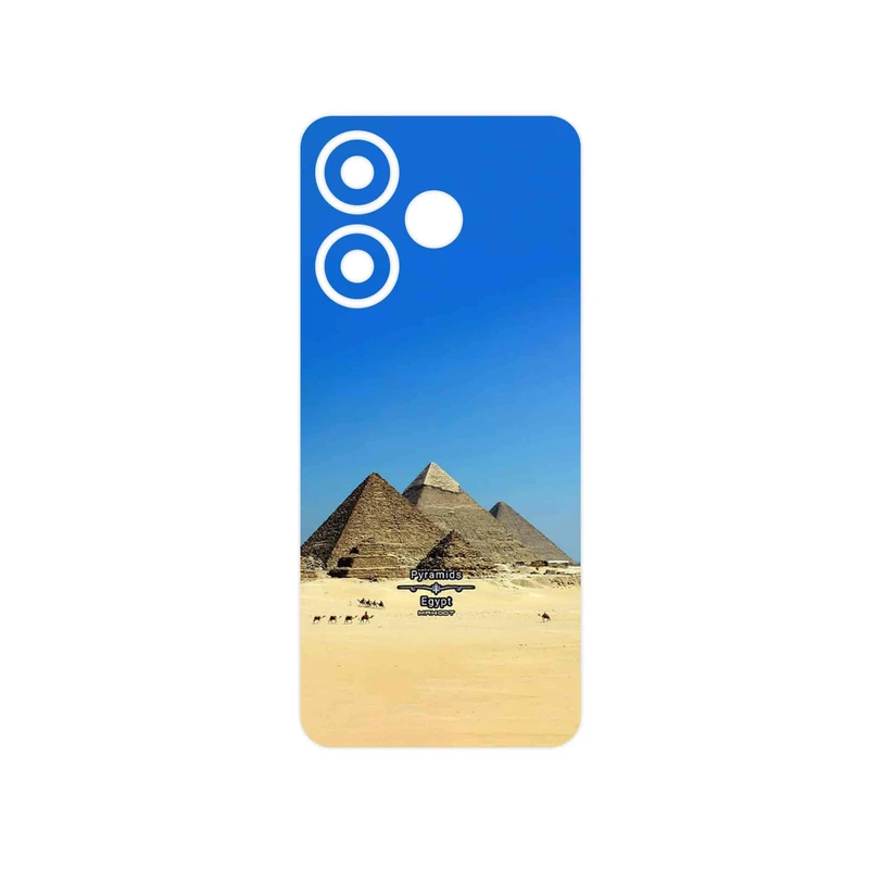 برچسب پوششی ماهوت مدل Pyramids of Egypt مناسب برای گوشی موبایل شیائومی Redmi 13