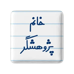 مگنت خندالو مدل خانم پژوهشگر کد 7918