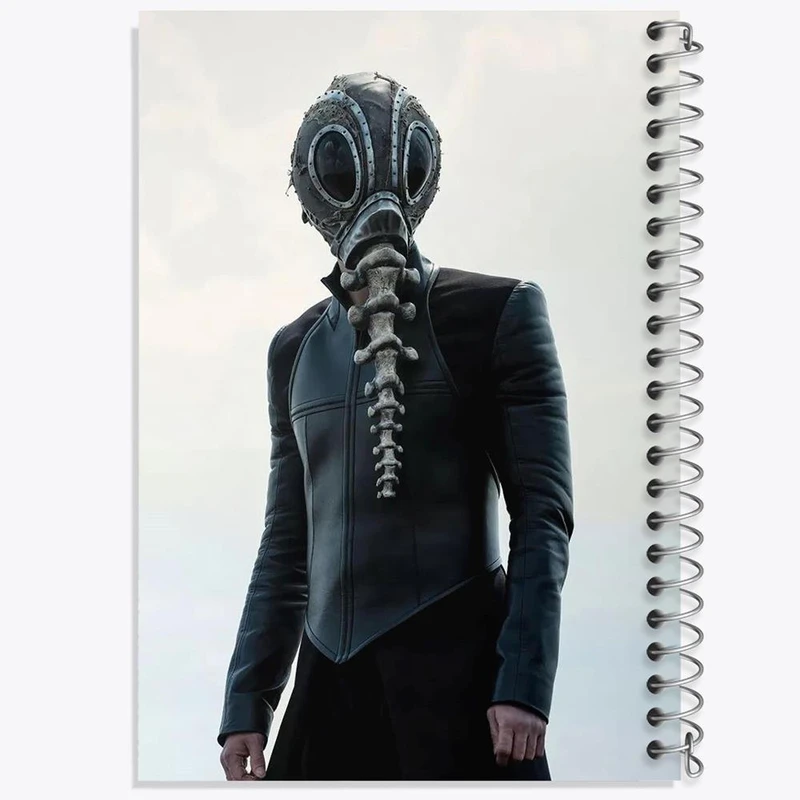 دفتر ژورنال نویسی 50 برگ خندالو مدل نقطه ای طرح سریال سندمن مرد شنی Sandman کد 29749