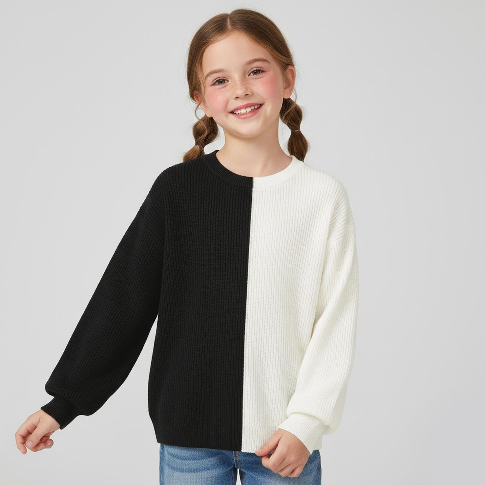 پلیور دخترانه پیپرتس مدل ZT-431080 - - 1