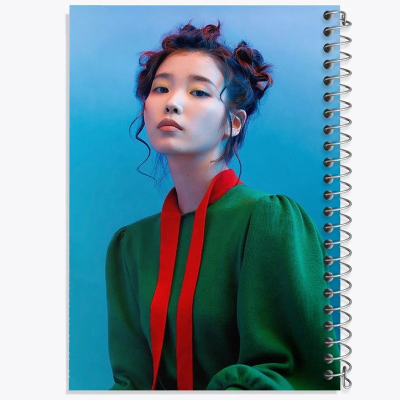 دفتر شطرنجی 50 برگ خندالو طرح آیو IU کد 11609