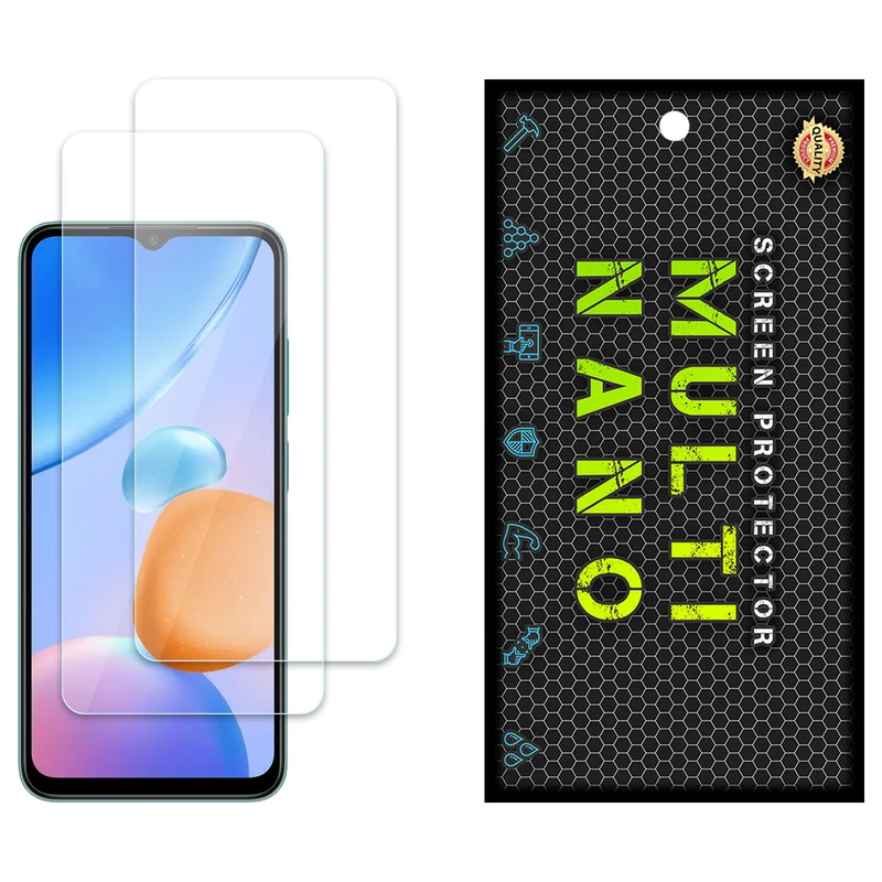 محافظ صفحه نمایش مولتی نانو مدل X-S2N مناسب برای گوشی موبایل شیائومی Redmi Note 11E بسته دو عددی